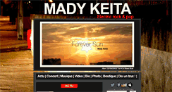 Desktop Screenshot of madykeita.com